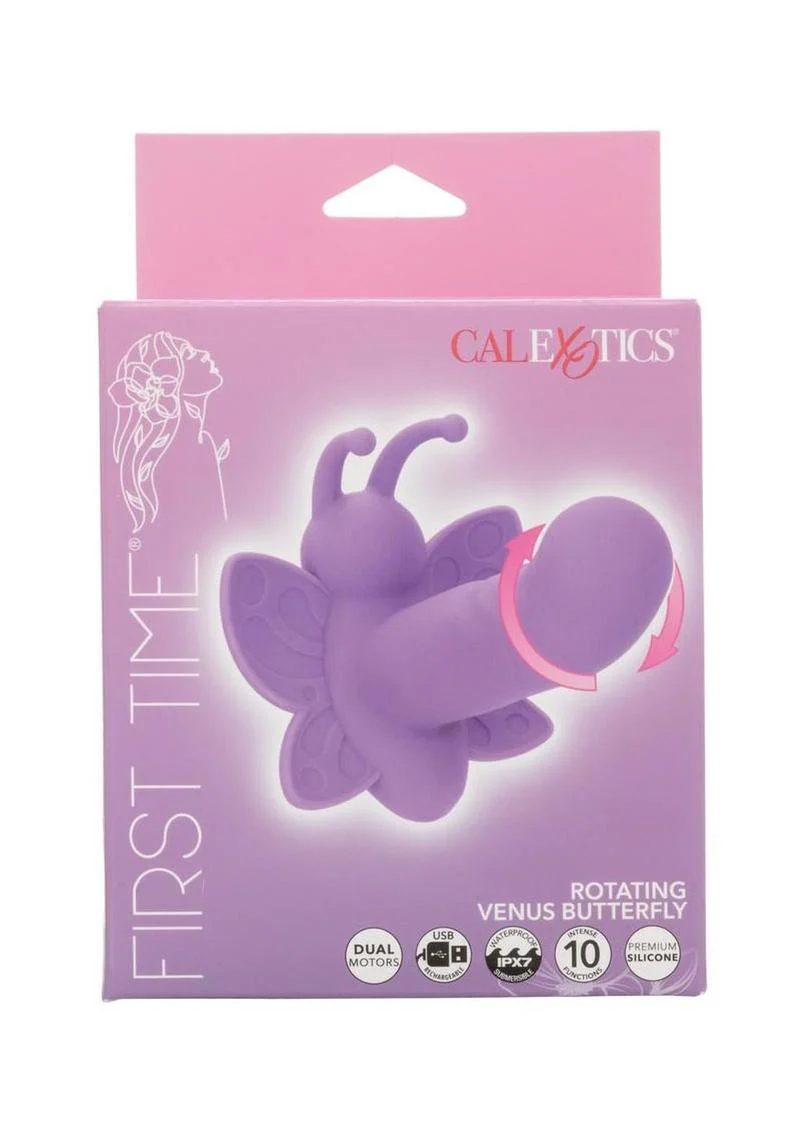 First Time Rotating Venus Butterfly Rechargeable Silicone Stimulator - Image 2