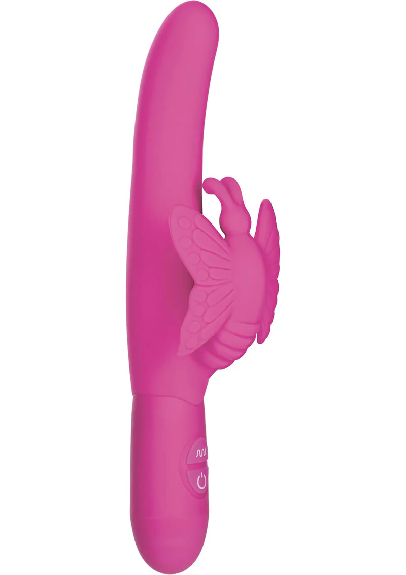 Fluttering Butterfly Silicone Rabbit Vibrator - Image 2