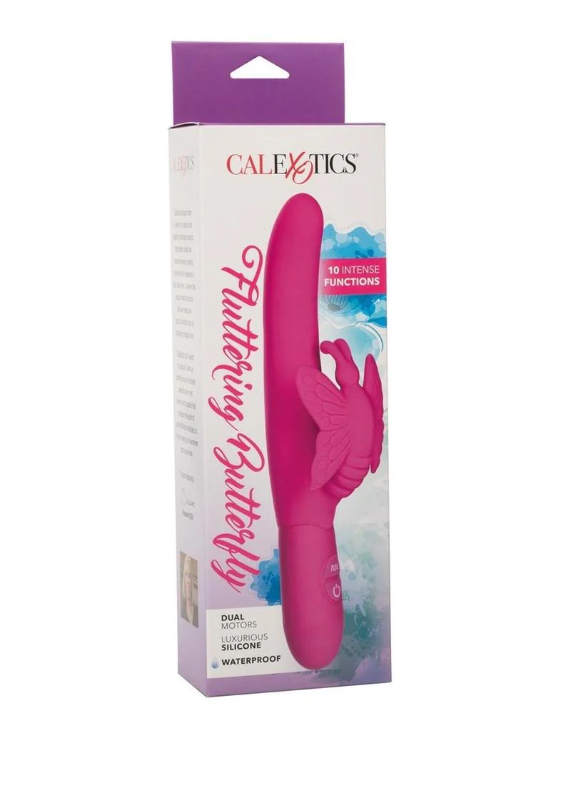Fluttering Butterfly Silicone Rabbit Vibrator - Image 7