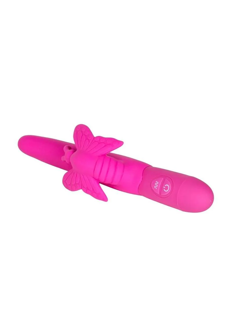 Fluttering Butterfly Silicone Rabbit Vibrator - Image 8