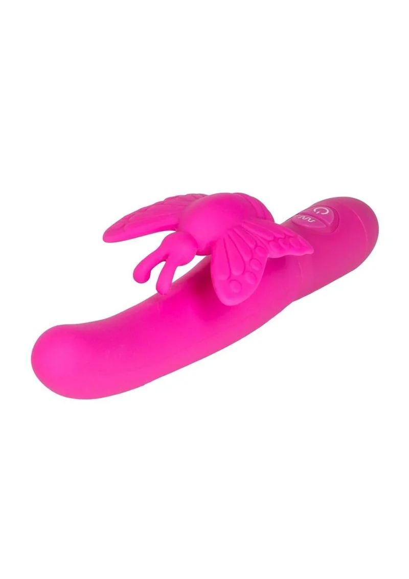 Fluttering Butterfly Silicone Rabbit Vibrator - Image 9
