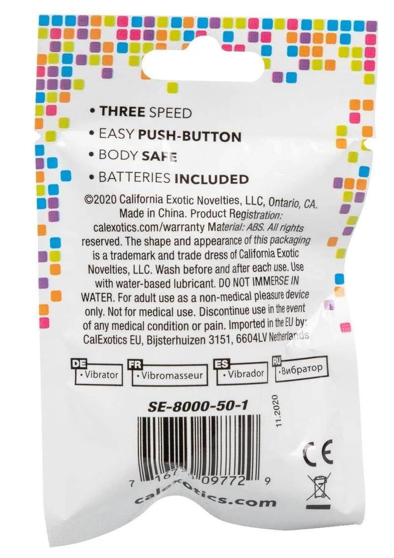 Foil Pack 3-Speed Bullet Vibrator - Image 10