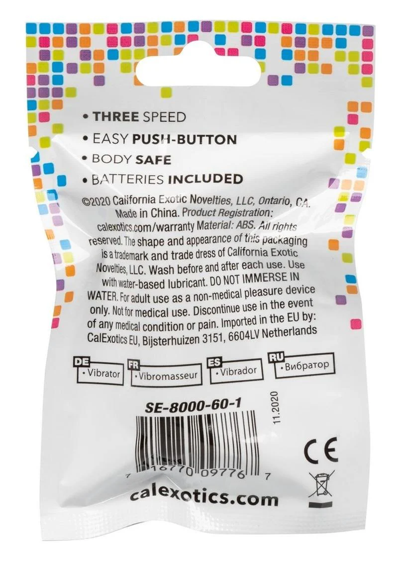 Foil Pack 3-Speed Bullet Vibrator - Image 12