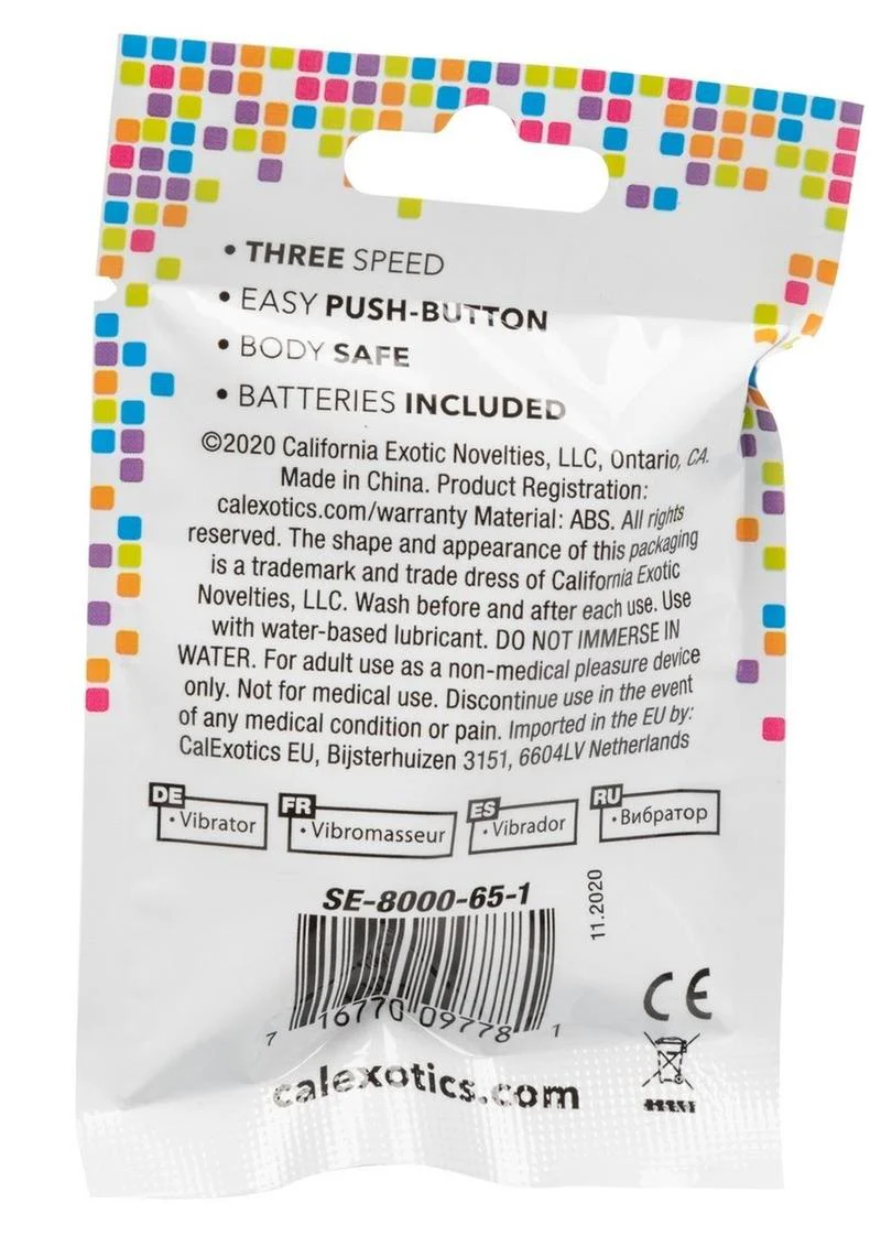 Foil Pack 3-Speed Bullet Vibrator - Image 6