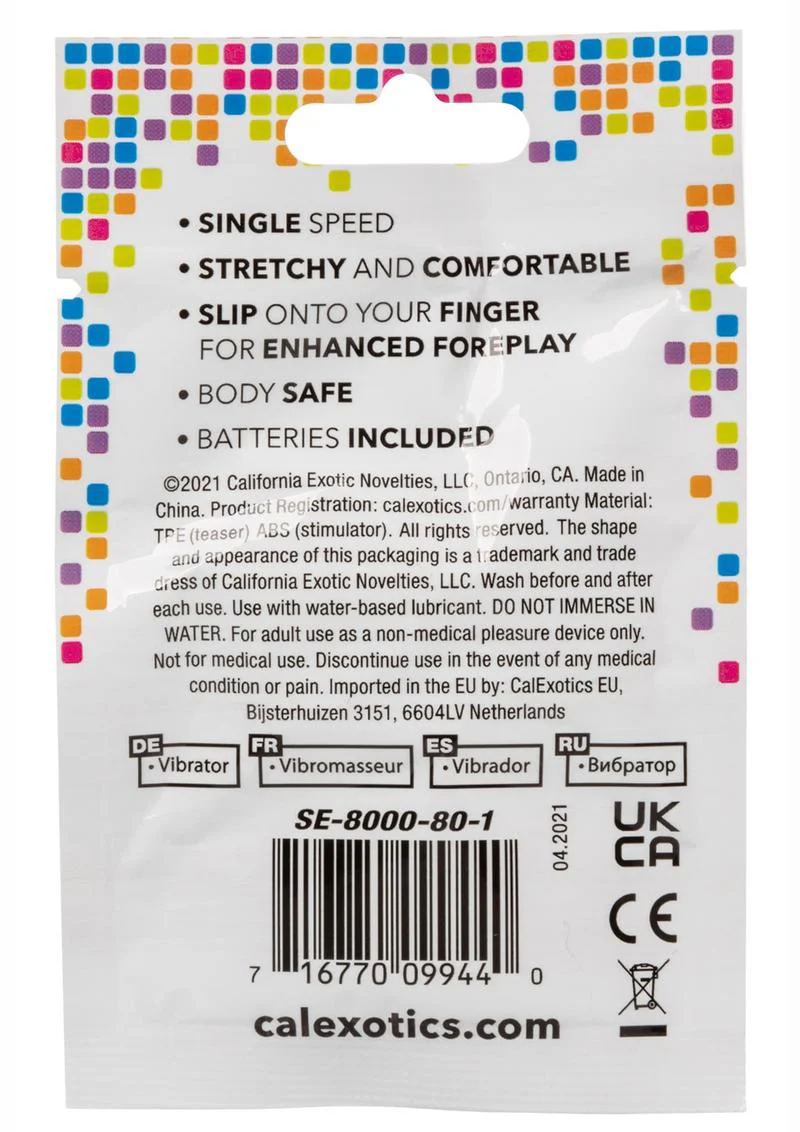Foil Pack Vibrating Finger Teaser - Image 6
