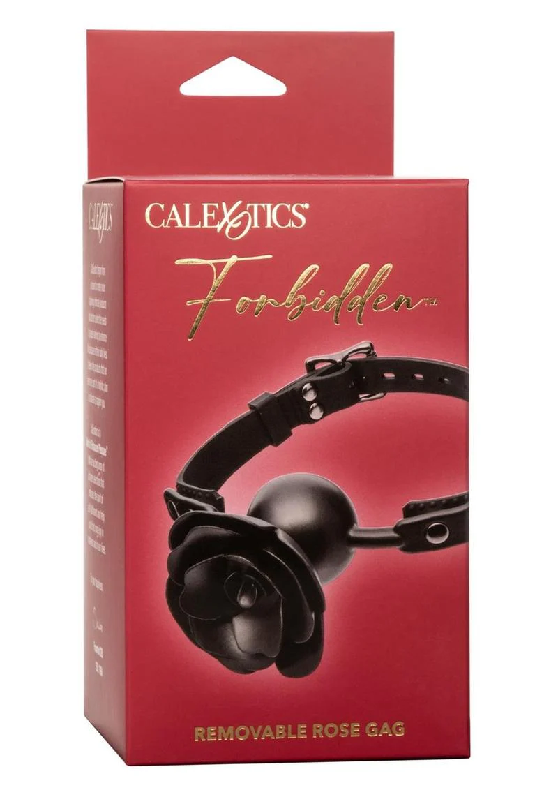 Forbidden Silicone Removable Rose Gag - Image 2