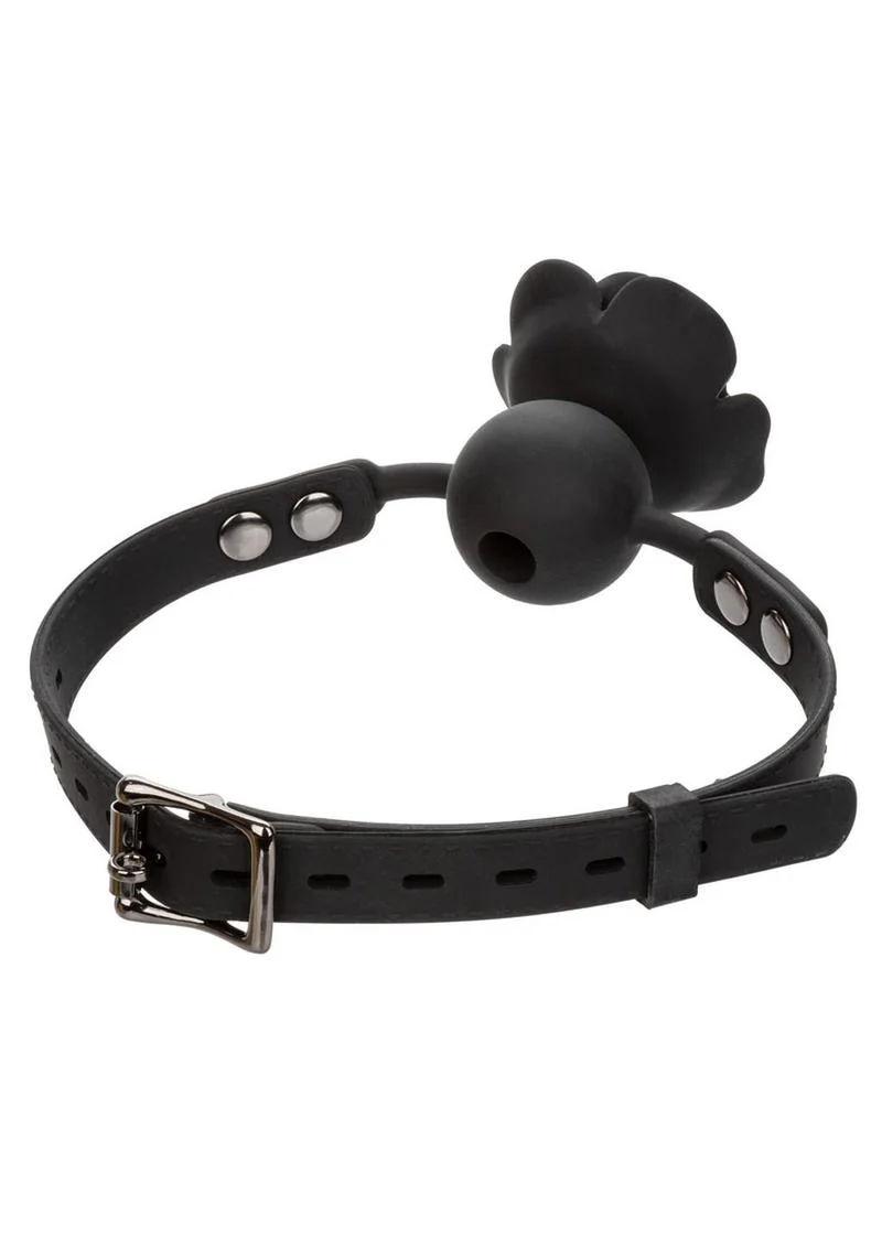 Forbidden Silicone Removable Rose Gag - Image 3