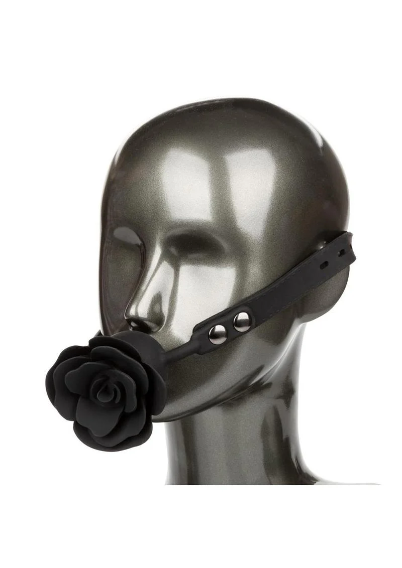 Forbidden Silicone Removable Rose Gag - Image 4