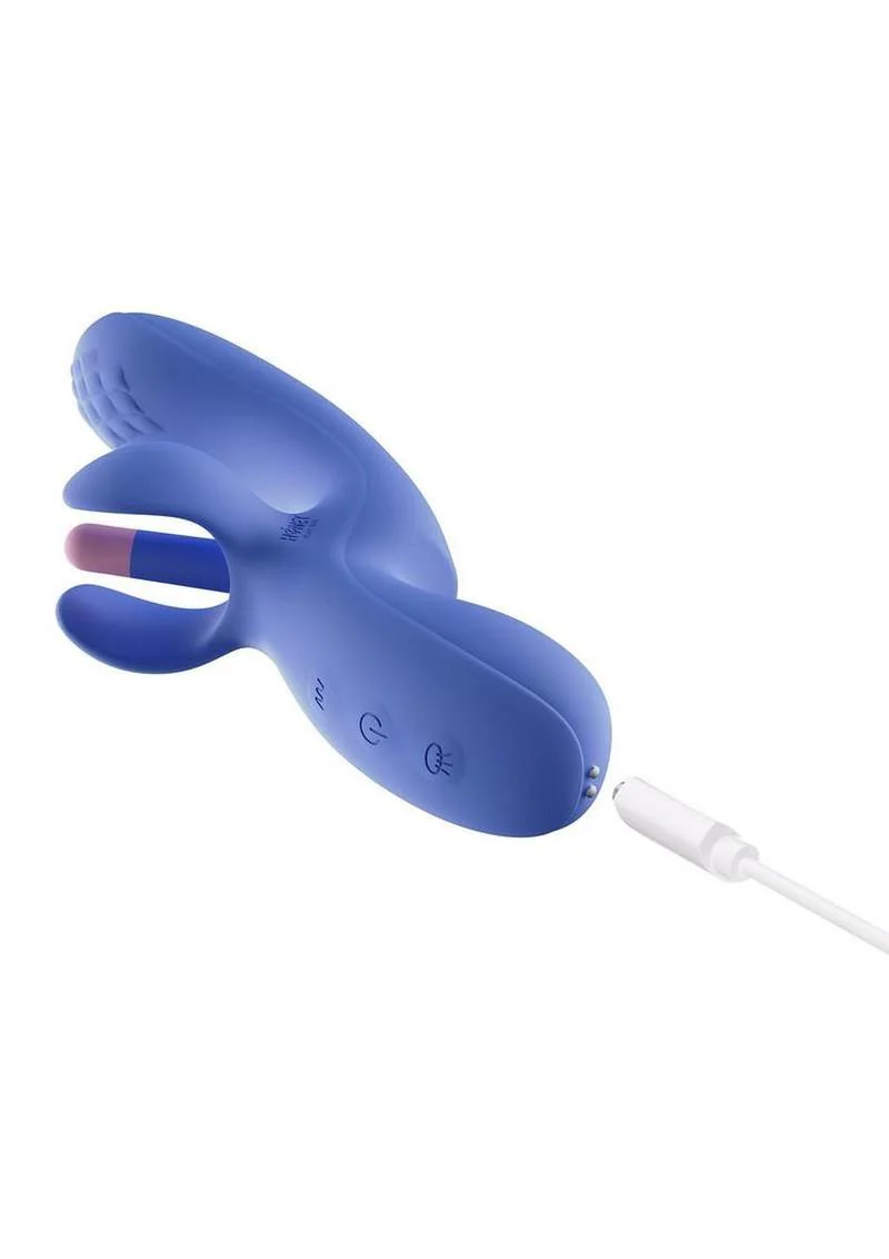 Fortexa Kinky Finger Flapping Rechargeable Silicone Clit and G-Spot Vibrator with App Control - Image 4