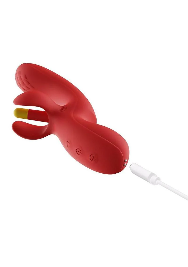 Fortexa Kinky Finger Flapping Rechargeable Silicone Clit and G-Spot Vibrator with App Control - Image 7