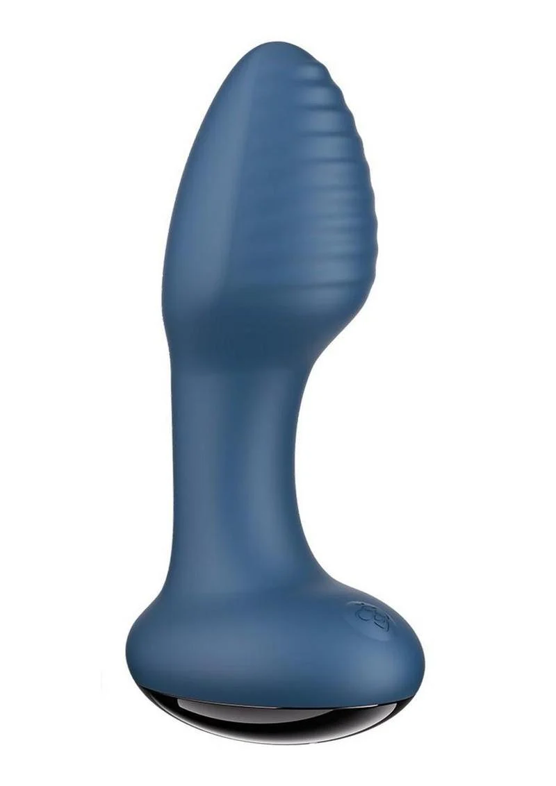 Frenzy Pressure Sensing App Control Rotating Rechargeable Silicone Butt Plug - Image 6