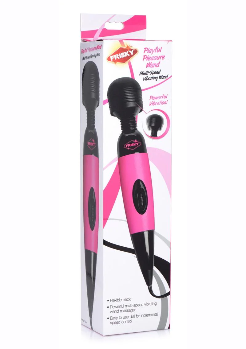 Frisky Playful Pleasure Plug In Wand Massager - Image 3