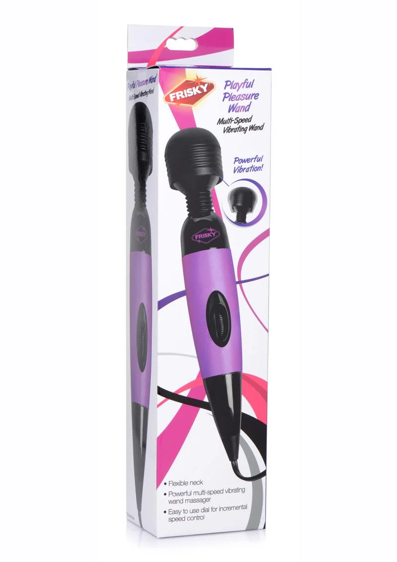 Frisky Playful Pleasure Plug In Wand Massager - Image 5