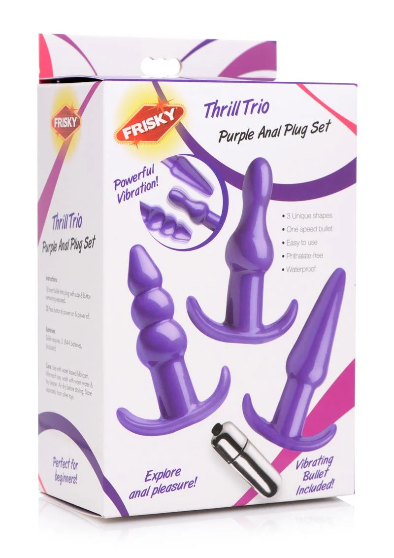 Frisky Thrill Trio Anal Plug - Image 10