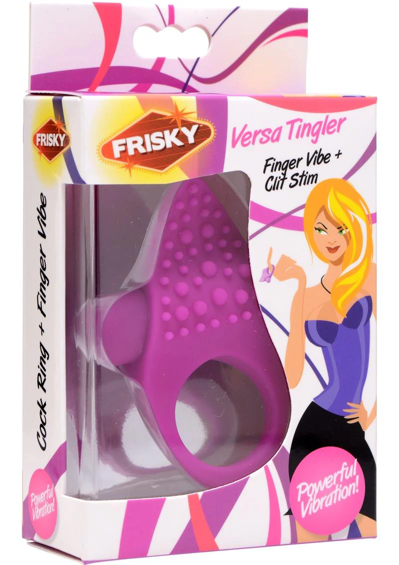Frisky Versa Tingler Finger Vibrator and Clit Stimulator - Image 2