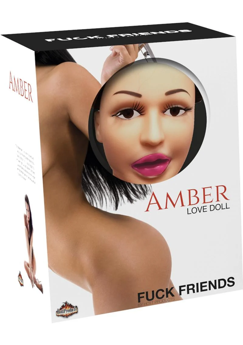Fuck Friends Amber Inflatable Love Doll with Vibrating Vagina Waterproof - Image 2