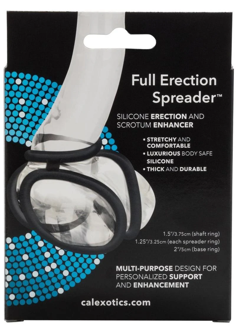 Full Erection Spreader Silicone Cock Ring - Image 4