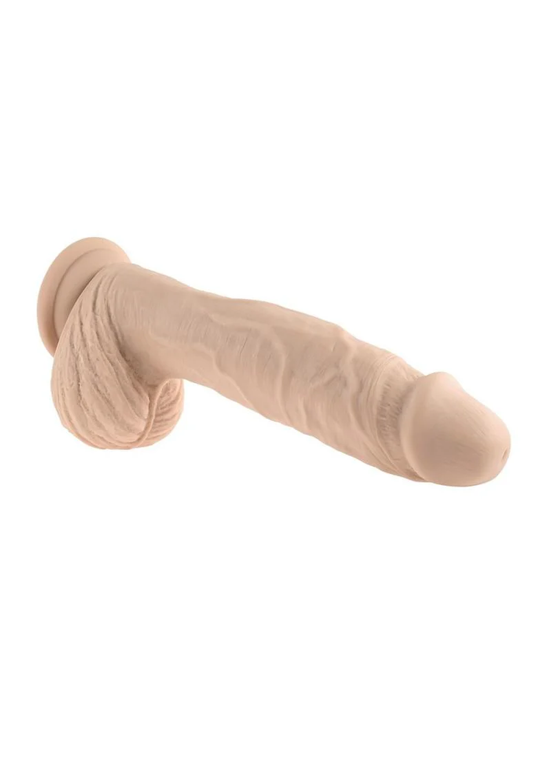 Full Monty Silicone Rechargeable Realistic Dildo with Remote - Image 4
