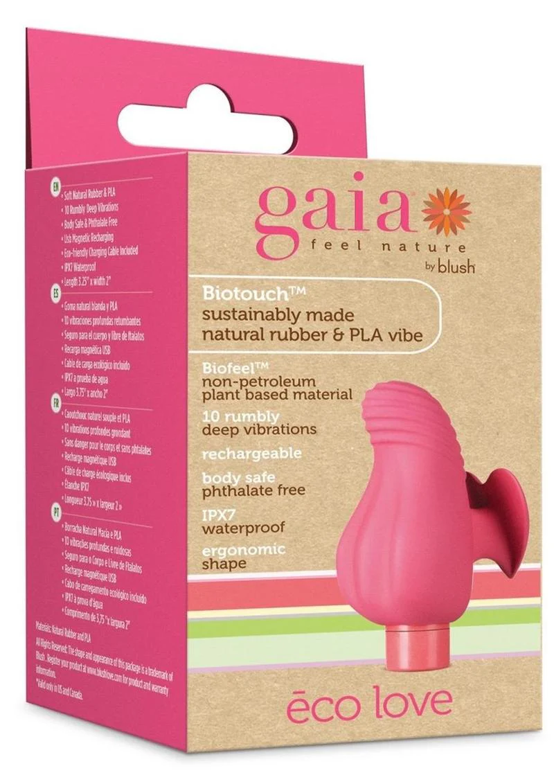 Gaia Eco Love Rechargeable Plant Based Vibrator - Image 2