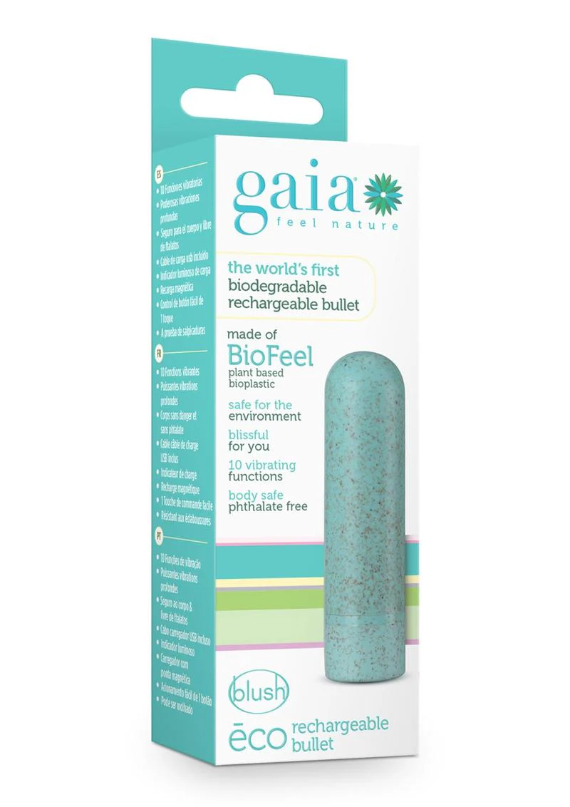 Gaia Eco Rechargeable Bullet Vibrator - Image 3