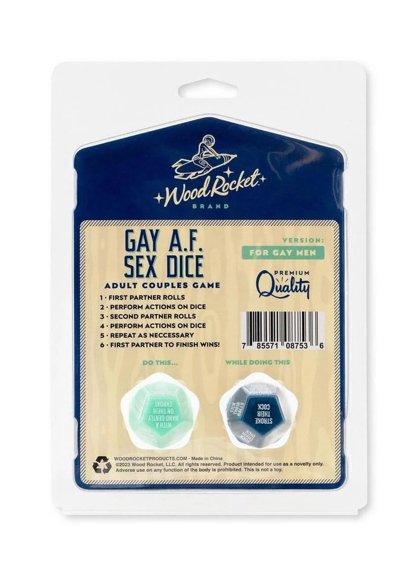 Gay AF Sex Dice: Gay Men - Image 3