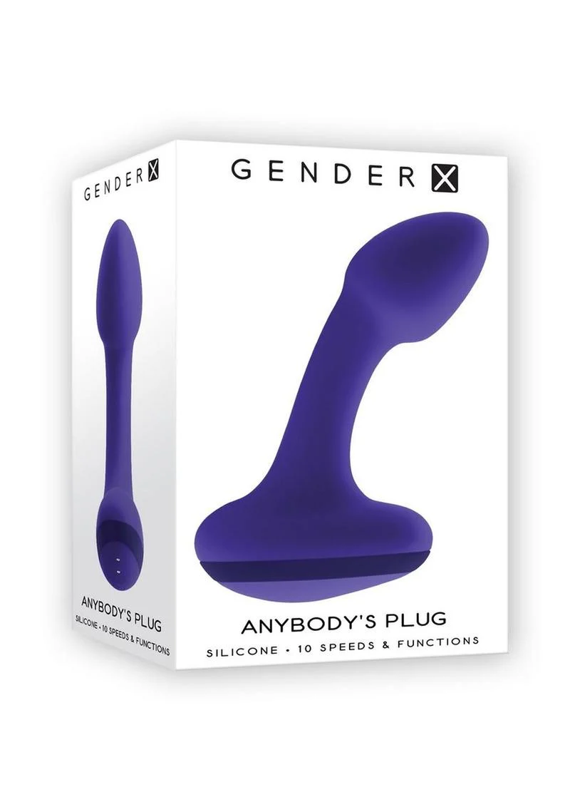 Gender X Anybody's Plug Rechargeable Silicone Vibrating Butt Plug - Image 2
