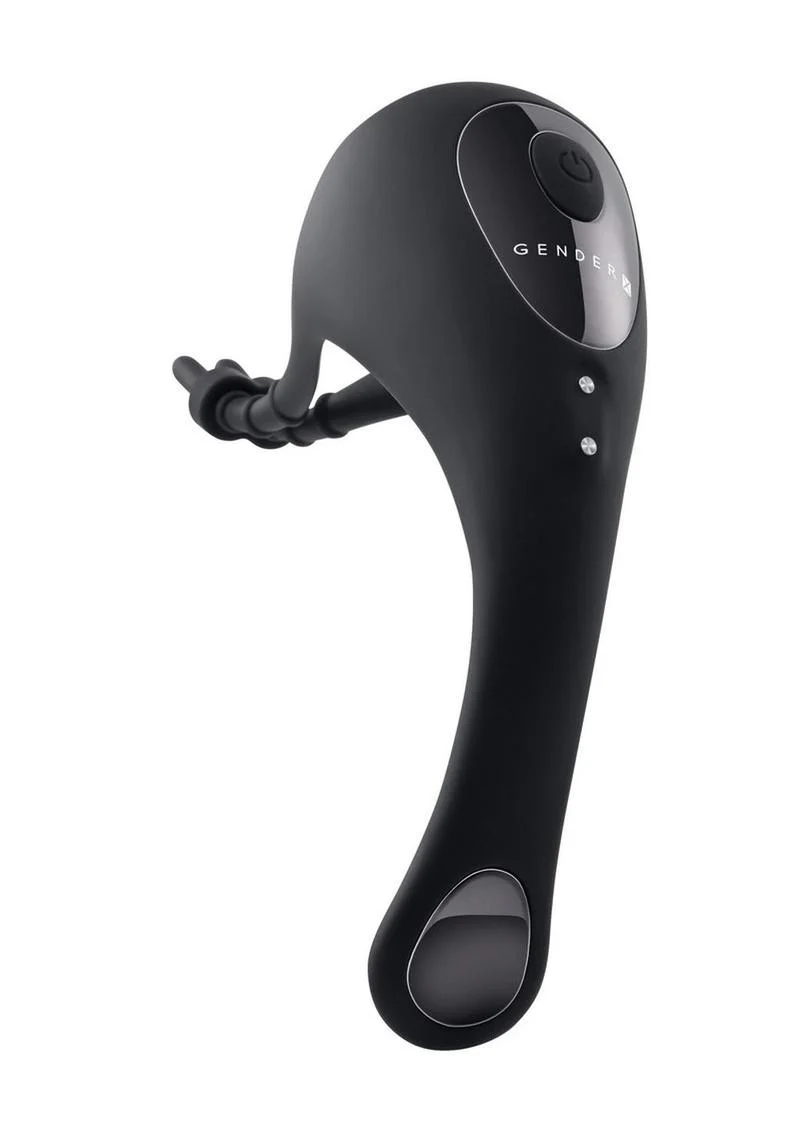 Gender X Back It Up Rechargeable Silicone Vibrating Butt Plug with Remote - Image 3