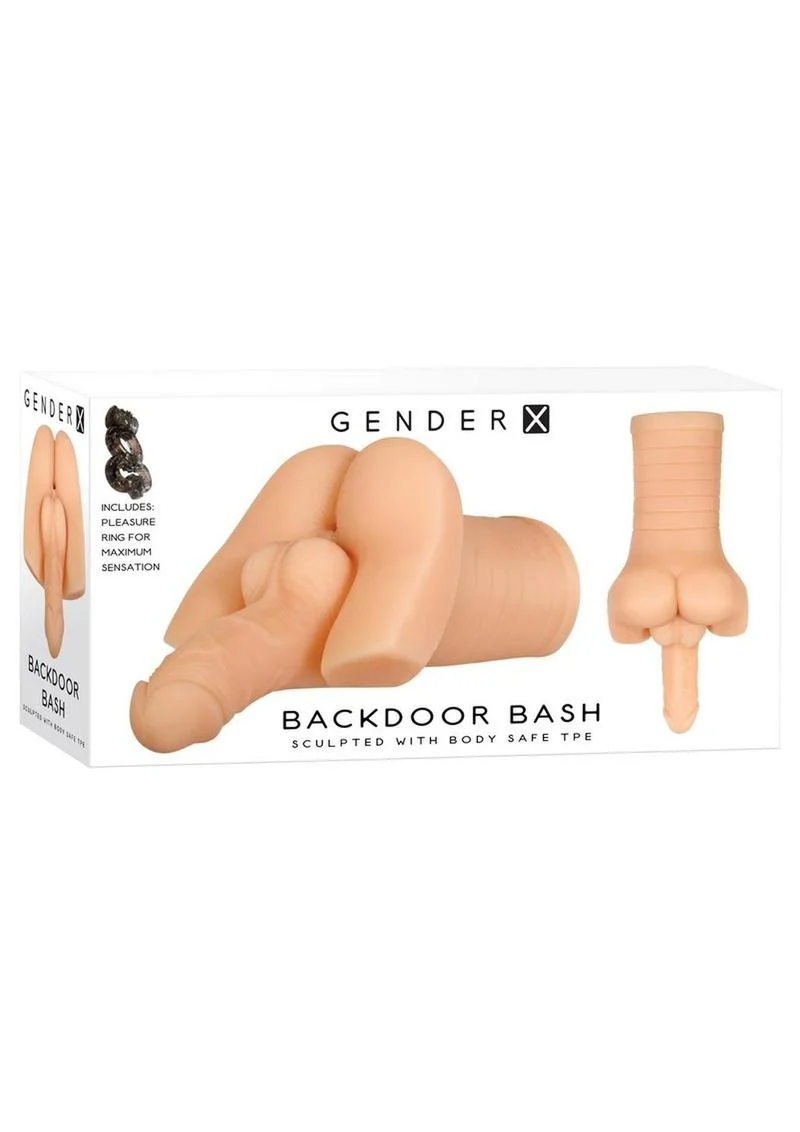 Gender X Backdoor Bash Stroker with Vibrating Cock Ring - Image 6