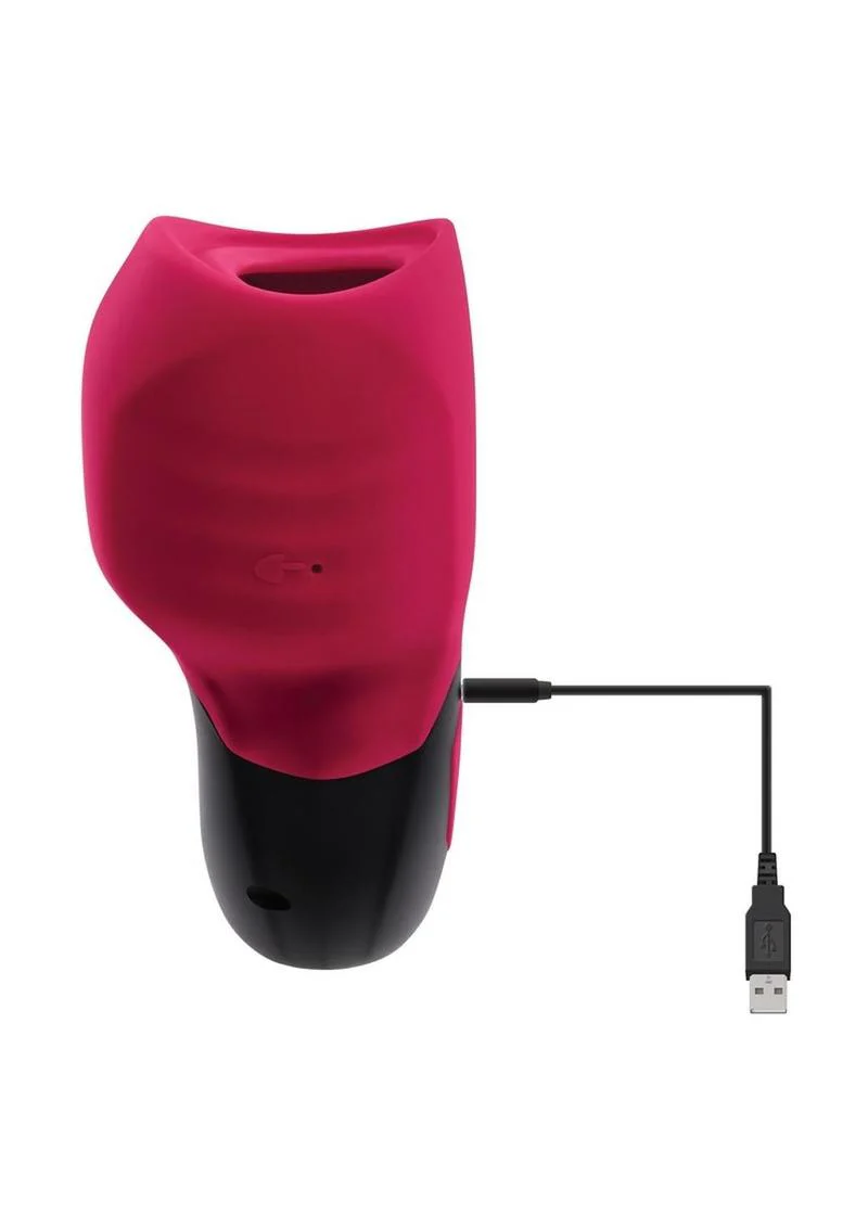 Gender X Body Kisses Rechargeable Silicone Vibrating Suction Massager - Image 4
