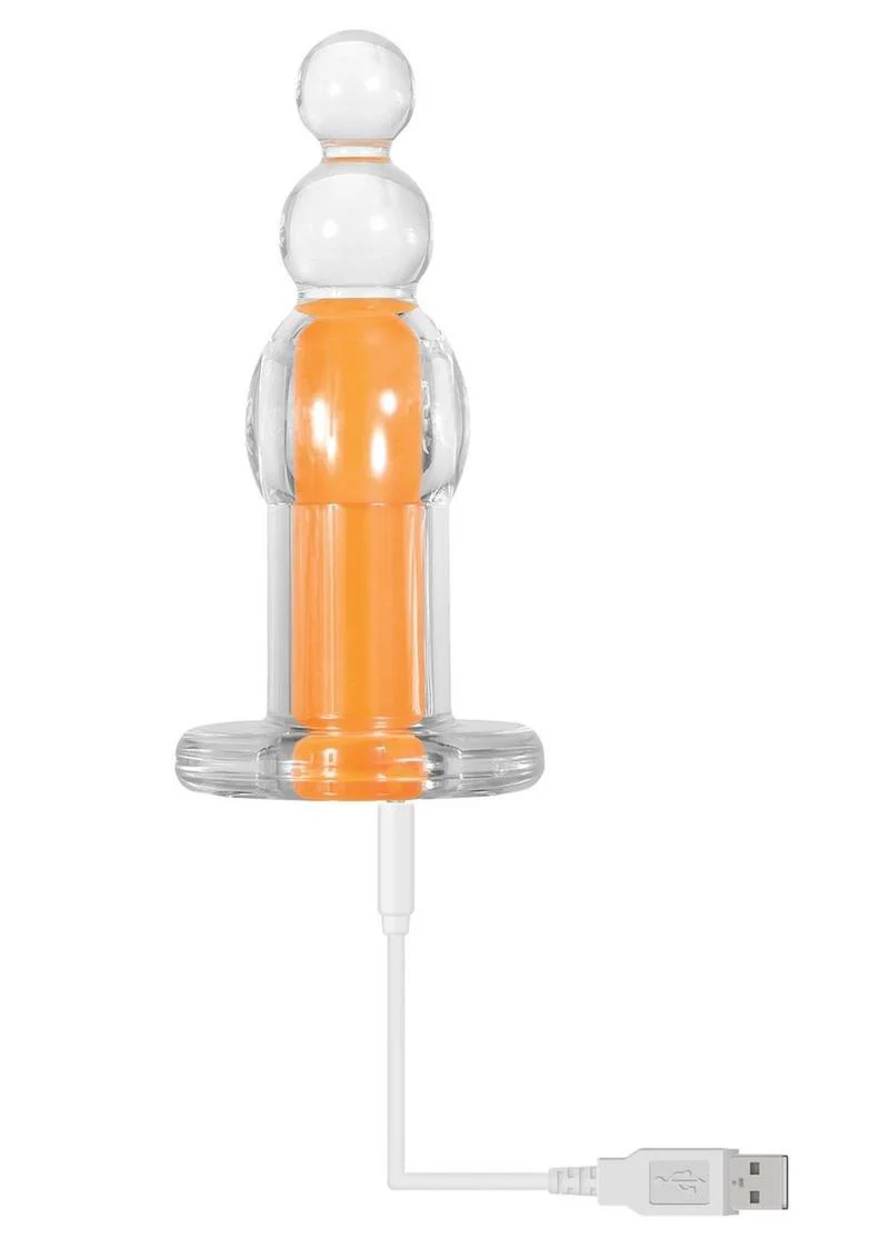 Gender X Orange Dream Silicone Rechargeable Beads with Remote Control - Image 4