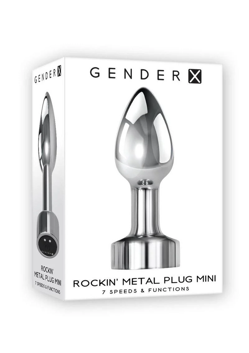Gender X Rockin Rechargeable Metal Mini Plug - Image 2