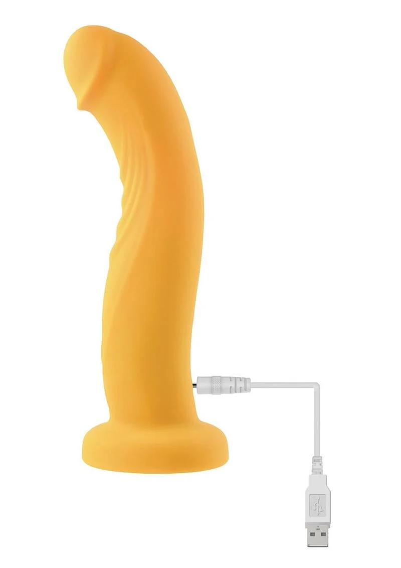 Gender X Sweet Embrace Rechargeable Silicone Dual Vibrating Strap-On with Remote Control - Image 4