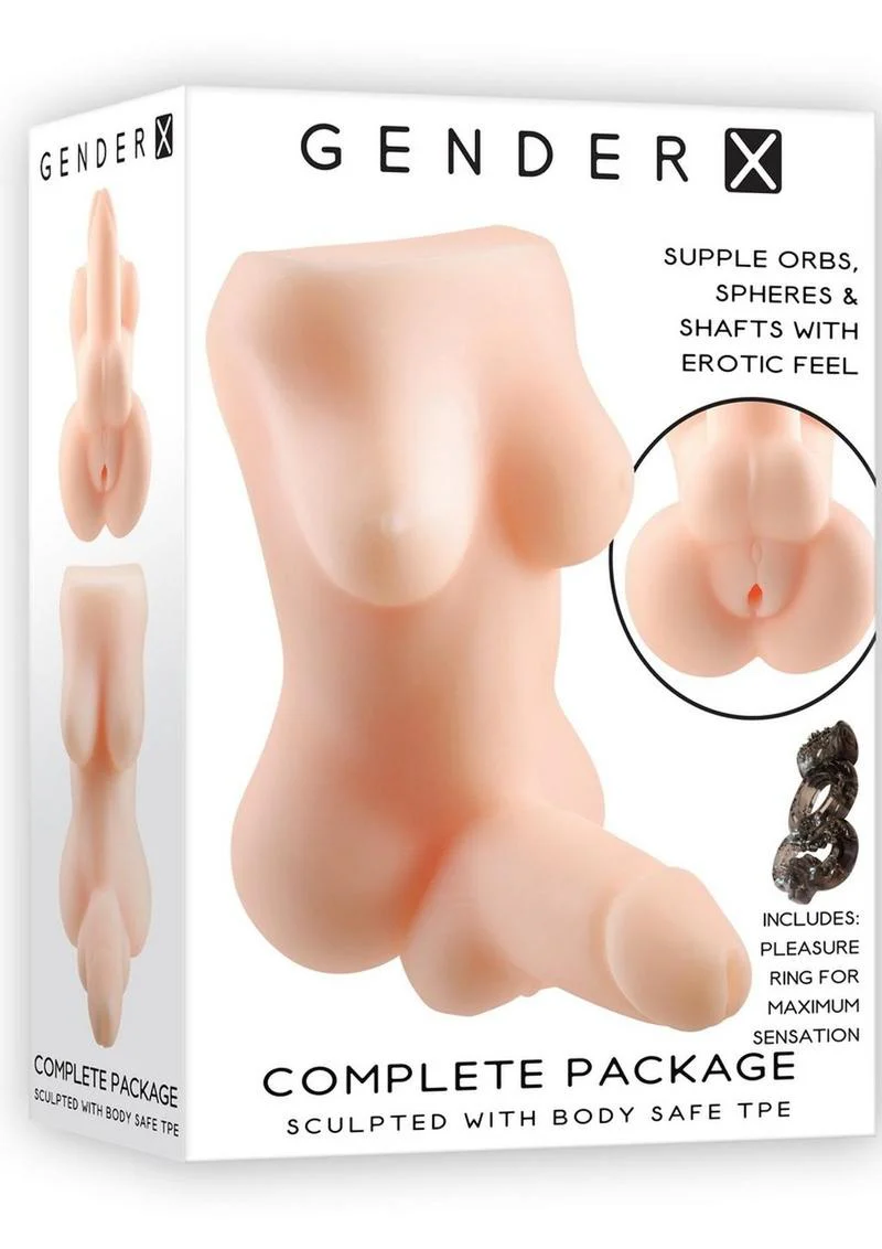Gender X The Complete Package Full Body Textured Stroker - Image 6