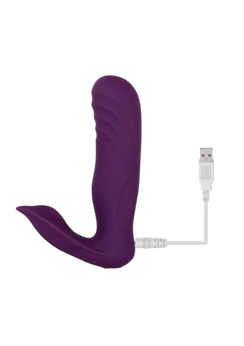 Gender X Velvet Hammer Rechargeable Silicone Wearable Vibrator - Image 4