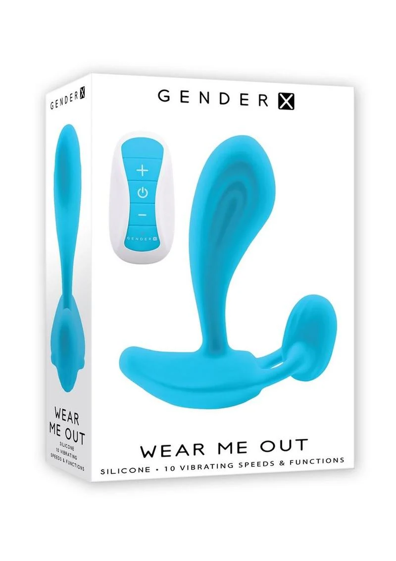 Gender X Wear Me Out Rechargeable Silicone Panty Vibe with Remote - Image 2