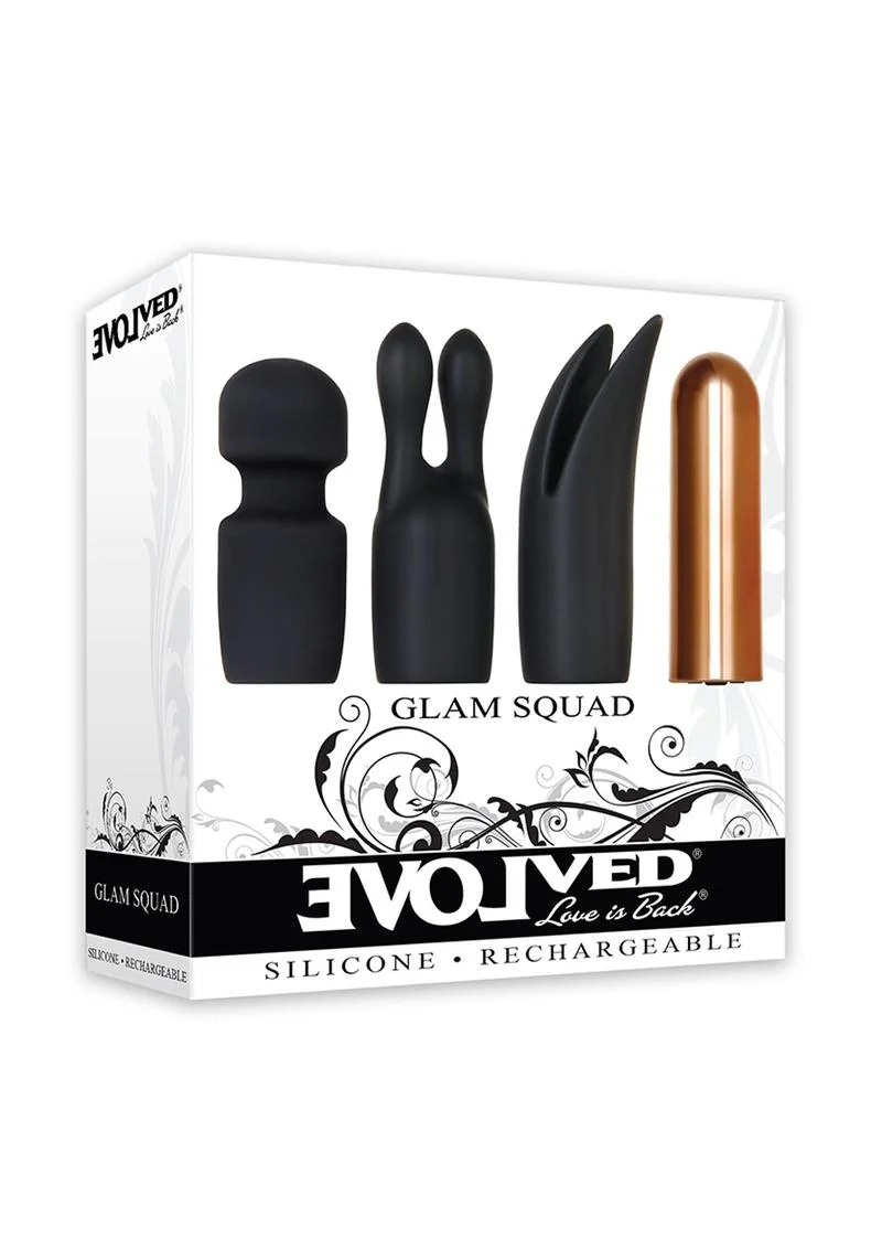 Glam Squad Rechargeable Bullet and 3 Silicone Sleeves Kit - Image 2