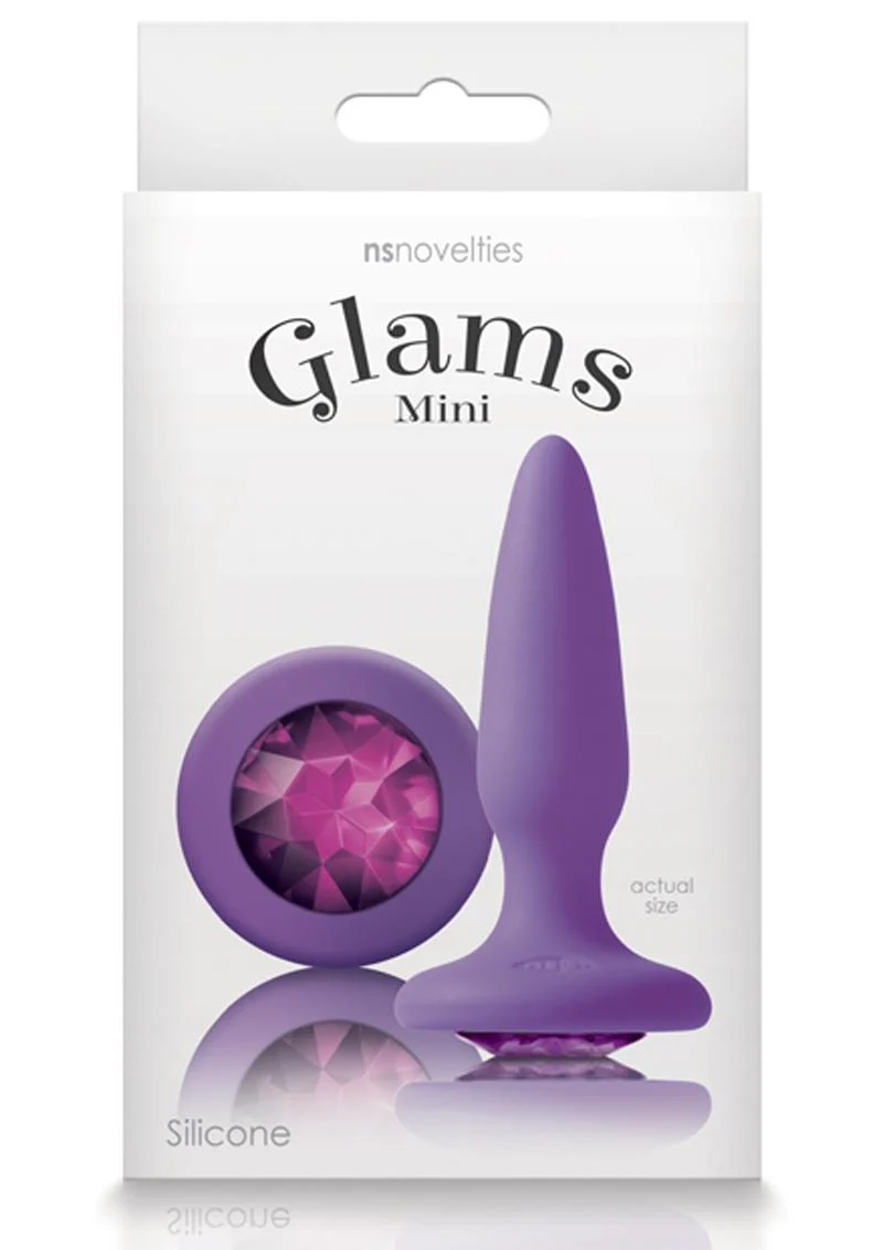 Glams Mini Silicone Butt Plug - Image 2