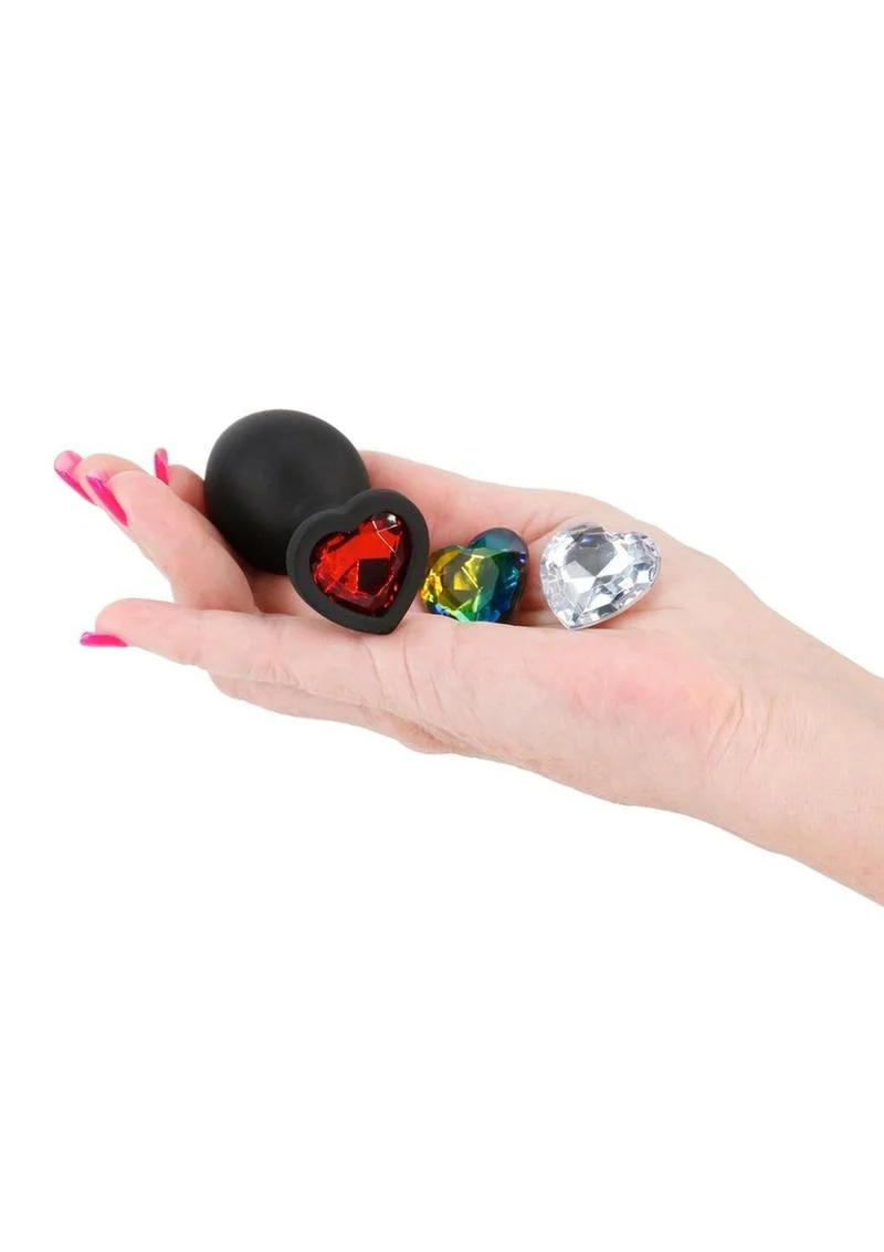 Glams Xchange Heart Silicone Anal Plug - Image 4
