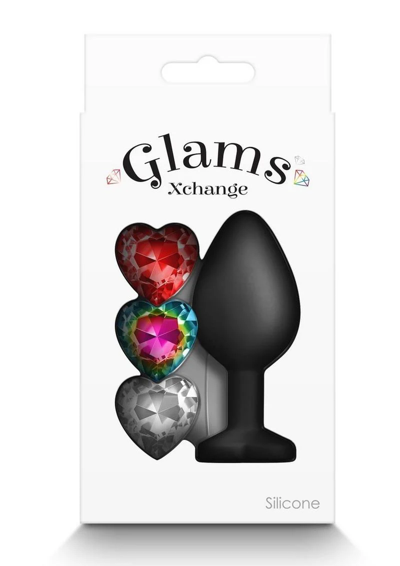 Glams Xchange Heart Silicone Anal Plug - Image 5
