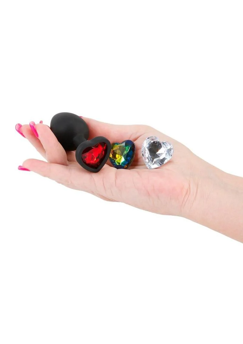 Glams Xchange Heart Silicone Anal Plug - Image 7