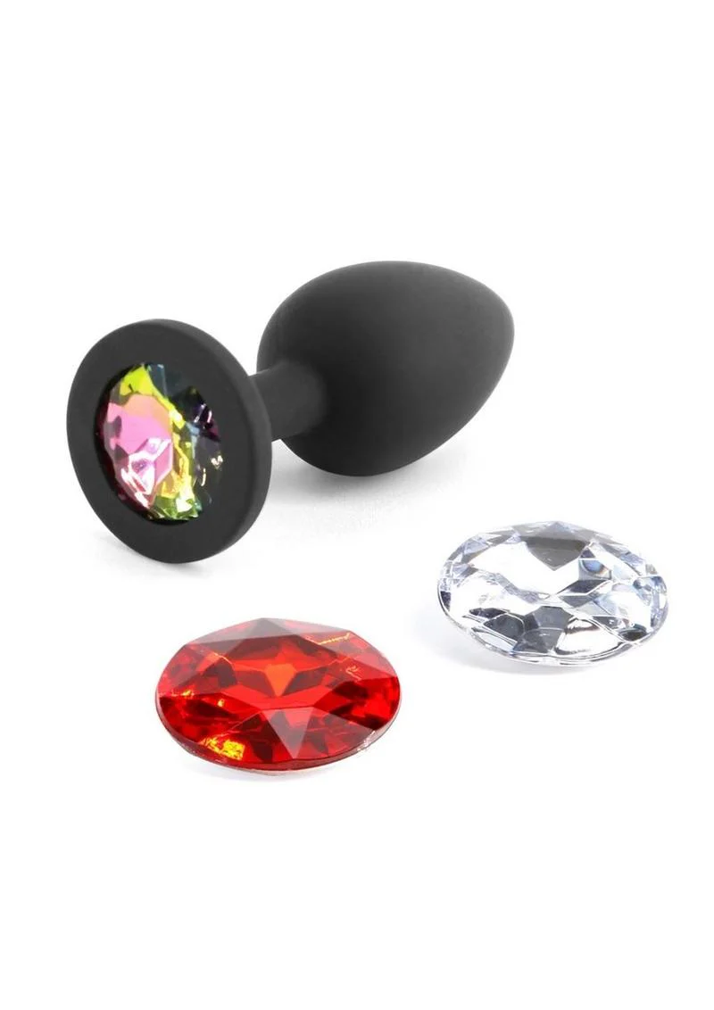 Glams Xchange Round Silicone Anal Plug - Image 2
