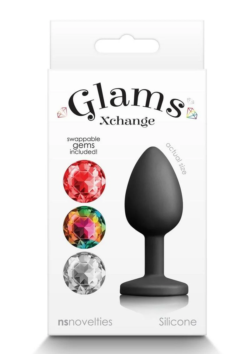 Glams Xchange Round Silicone Anal Plug - Image 6