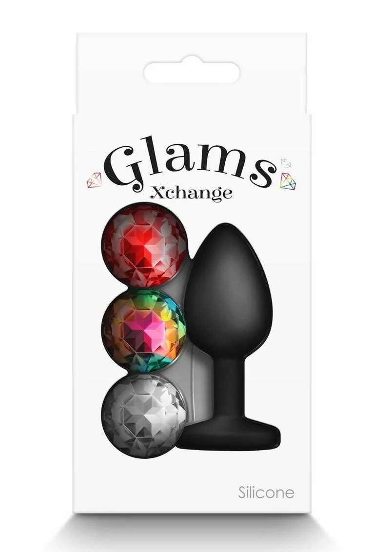 Glams Xchange Round Silicone Anal Plug - Image 8