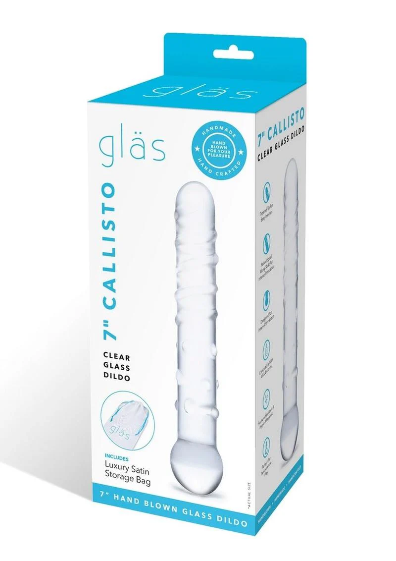 Glas Callista Clear Glass Dildo - Image 2