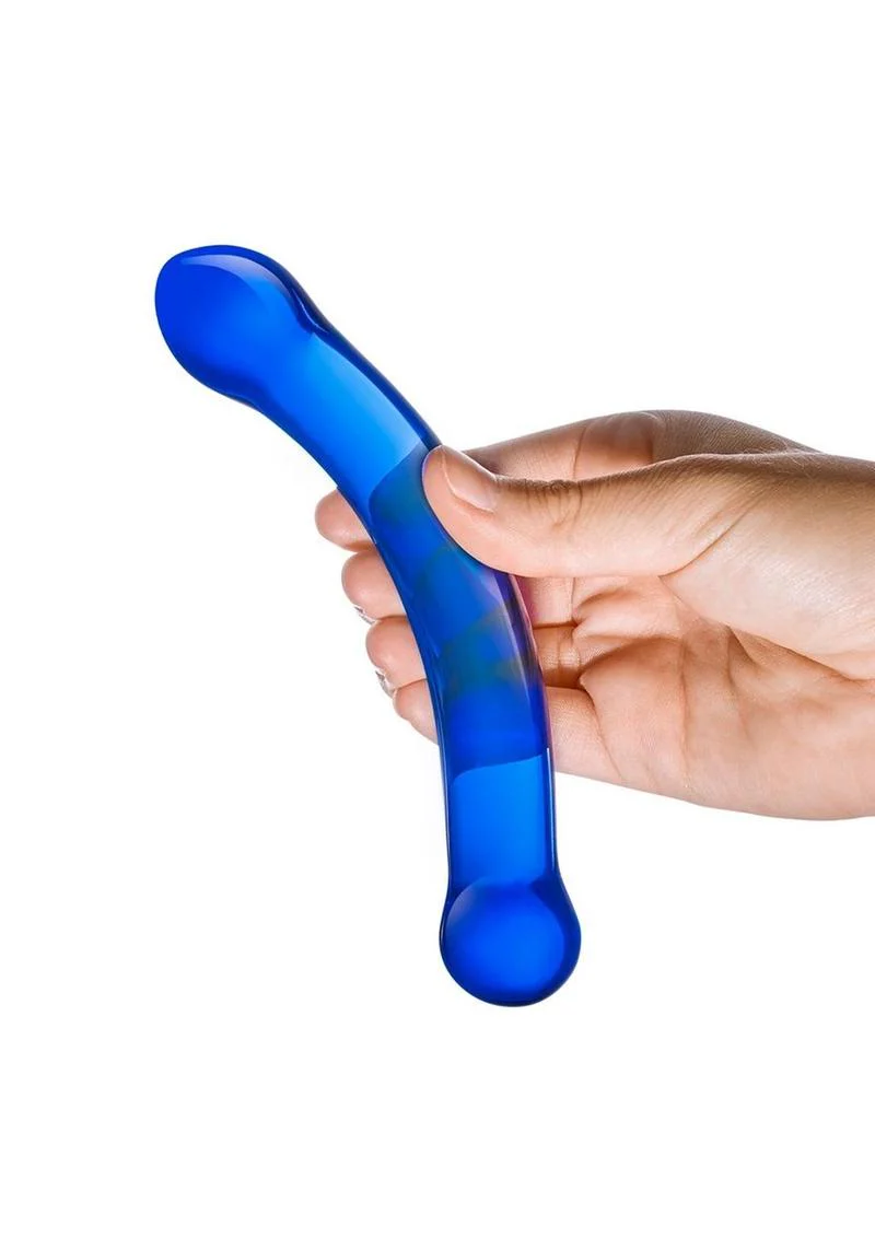 Glas Curved G-Spot Glass Dildo - Image 4