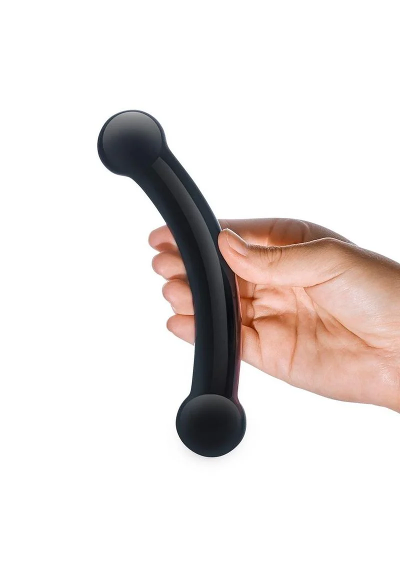 Glas Double Bull Black Dildo - Image 4