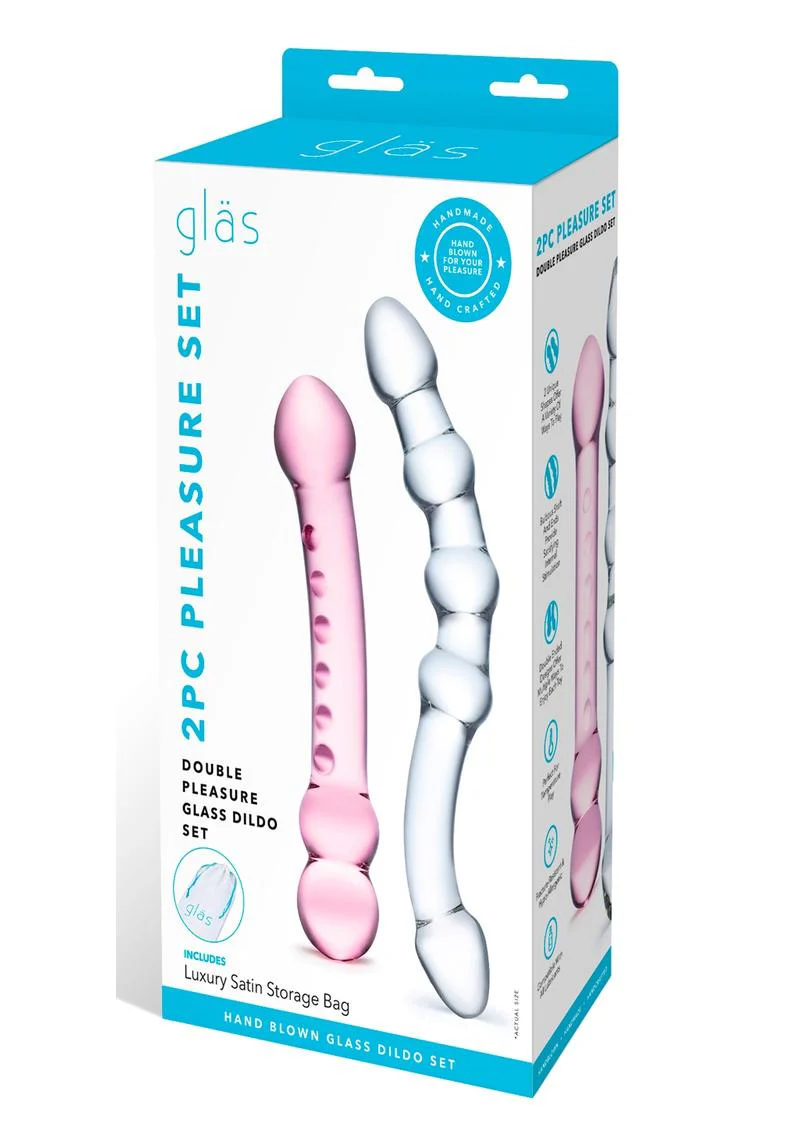 Glas Double Pleasure Glass Dildo - Image 2