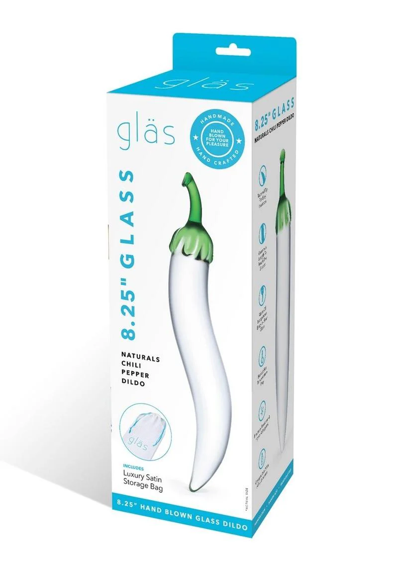 Glas Glass Naturals Chili Pepper Dildo - Image 2