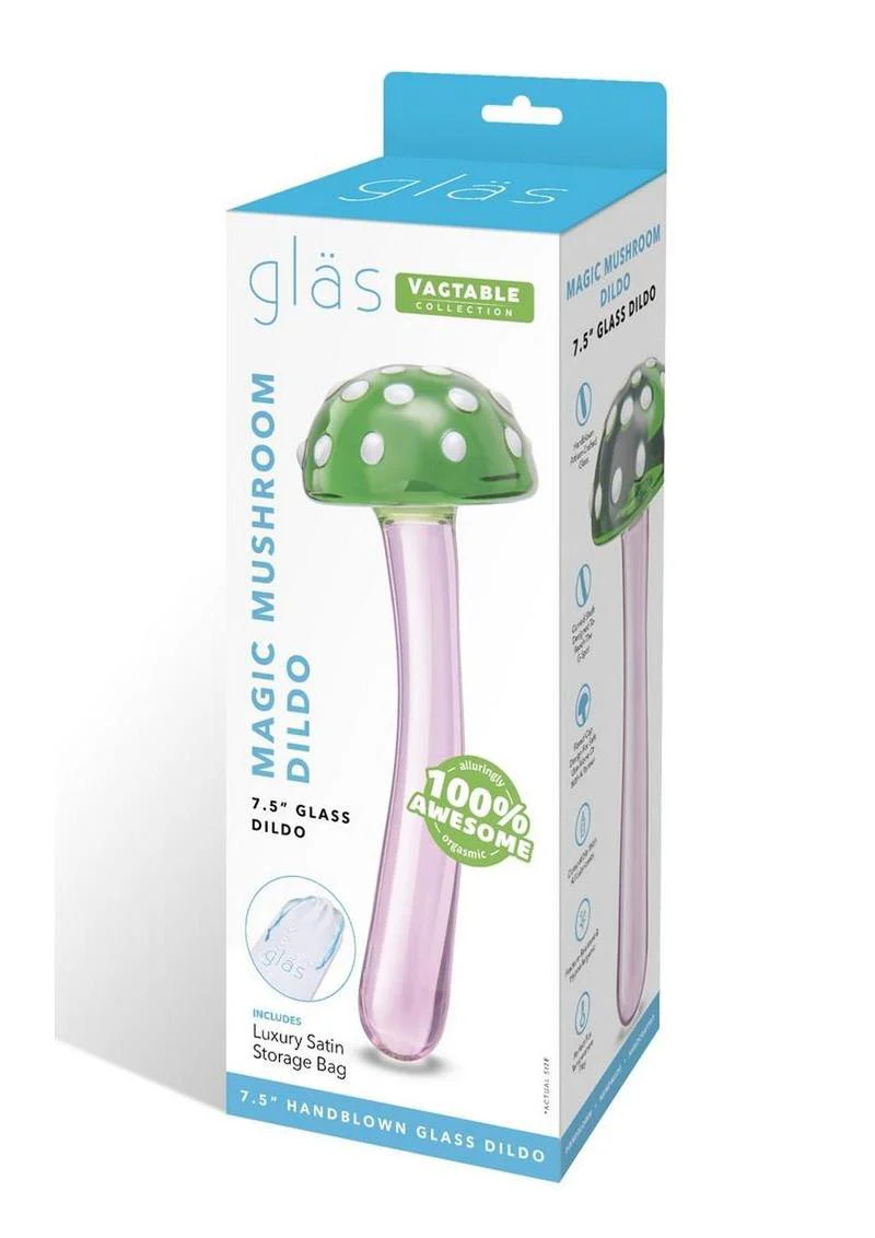 Glas Magic Mushroom Glass Dildo - Image 2