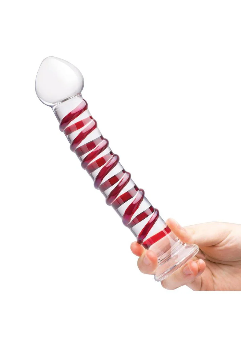Glas Mr. Swirly Glass Dildo - Image 5